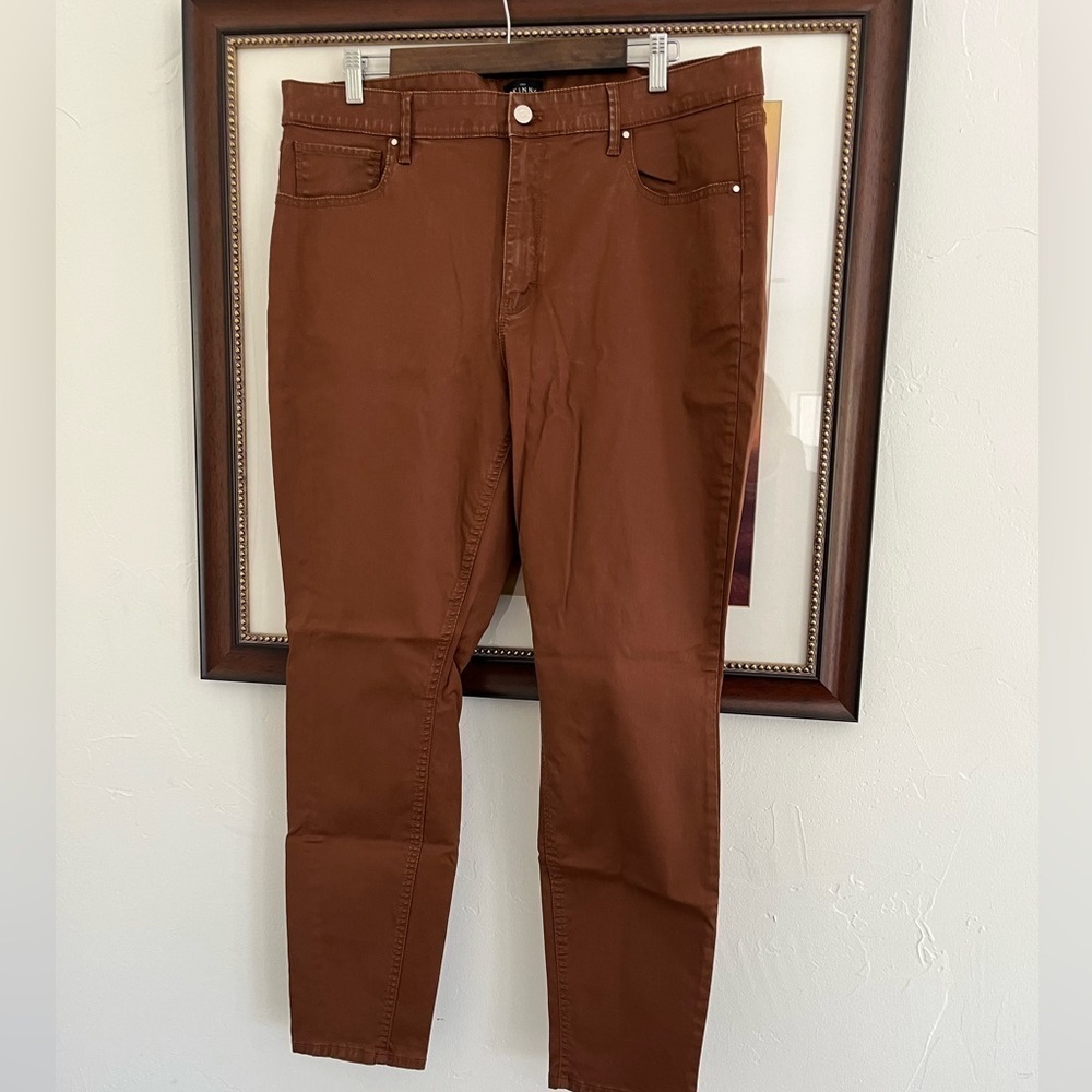 Coated Jeans